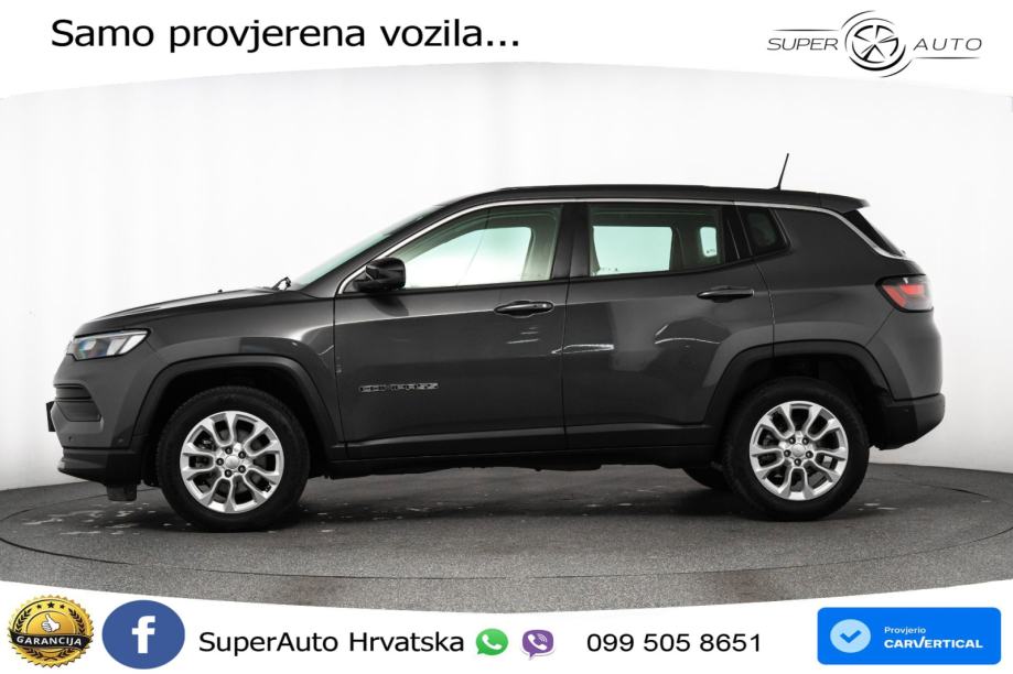 Jeep Compass 1.5 GSE Aut. 130 KS, LED+ACC+GR SJED+KAM+VIRT+PDC, fotografija 3