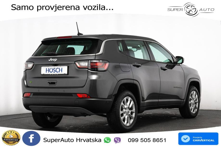 Jeep Compass 1.5 GSE Aut. 130 KS, LED+ACC+GR SJED+KAM+VIRT+PDC, fotografija 5