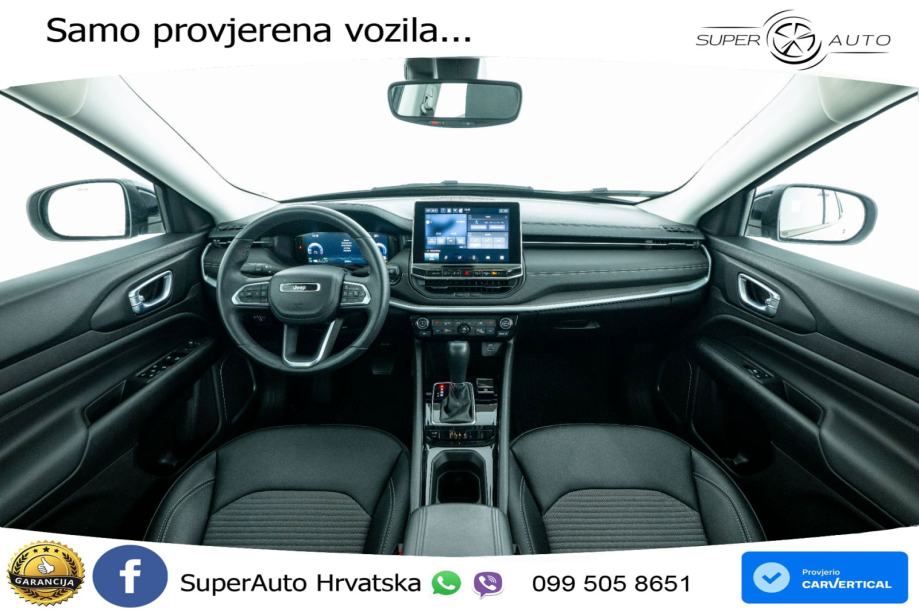 Jeep Compass 1.5 GSE Aut. 130 KS, LED+ACC+GR SJED+KAM+VIRT+PDC, fotografija 6