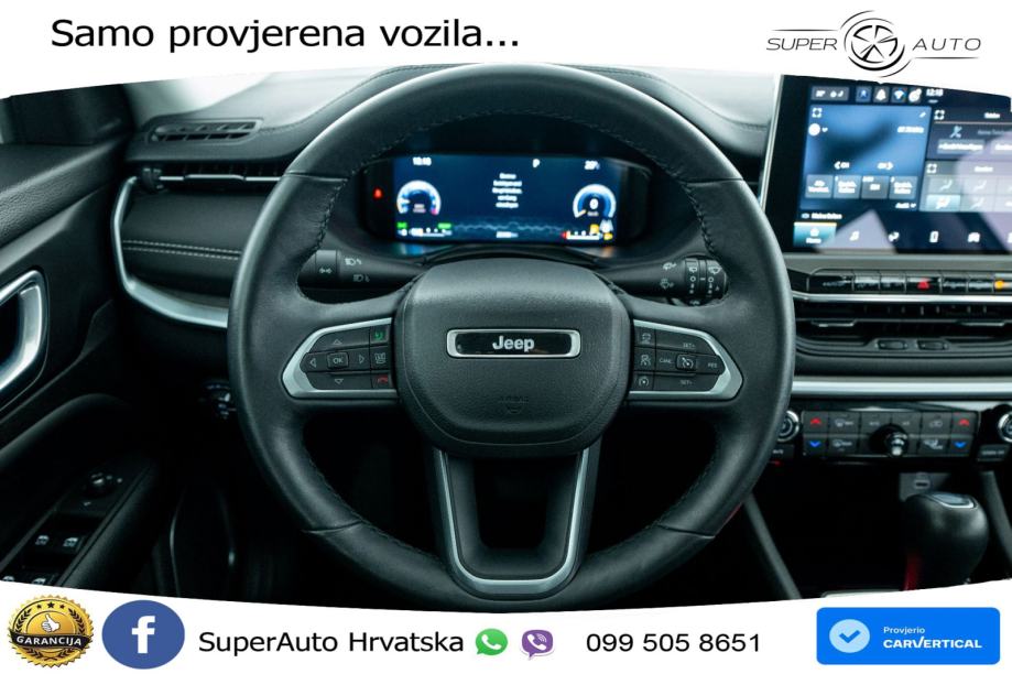 Jeep Compass 1.5 GSE Aut. 130 KS, LED+ACC+GR SJED+KAM+VIRT+PDC, fotografija 7