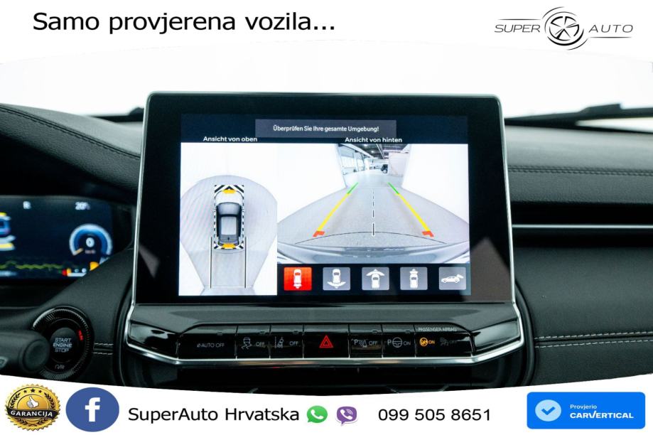 Jeep Compass 1.5 GSE Aut. 130 KS, LED+ACC+GR SJED+KAM+VIRT+PDC, fotografija 10