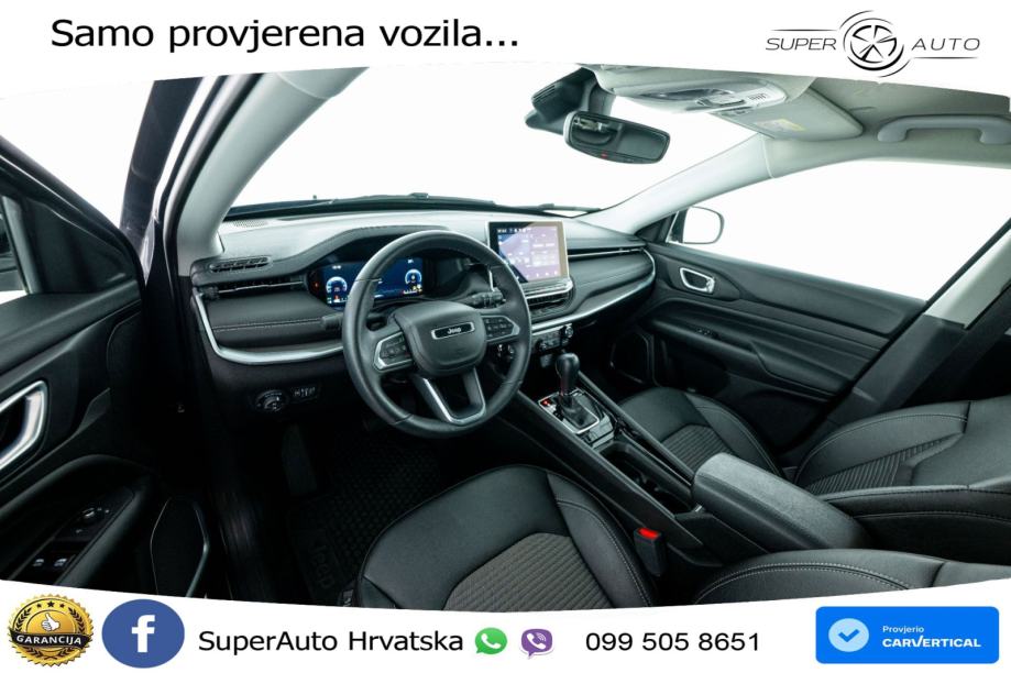 Jeep Compass 1.5 GSE Aut. 130 KS, LED+ACC+GR SJED+KAM+VIRT+PDC, fotografija 11
