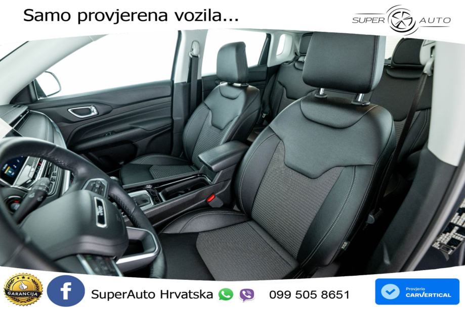 Jeep Compass 1.5 GSE Aut. 130 KS, LED+ACC+GR SJED+KAM+VIRT+PDC, fotografija 12