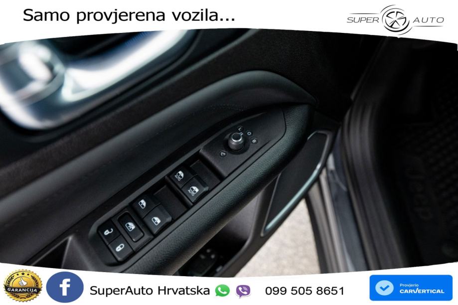Jeep Compass 1.5 GSE Aut. 130 KS, LED+ACC+GR SJED+KAM+VIRT+PDC, fotografija 17