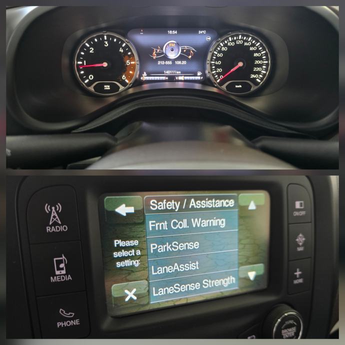 Jeep Renegade 2.0D, 4X4, BIXENON, NAVI, LINE ASSIT, AUT.KLIMA, PDC.., fotografija 17