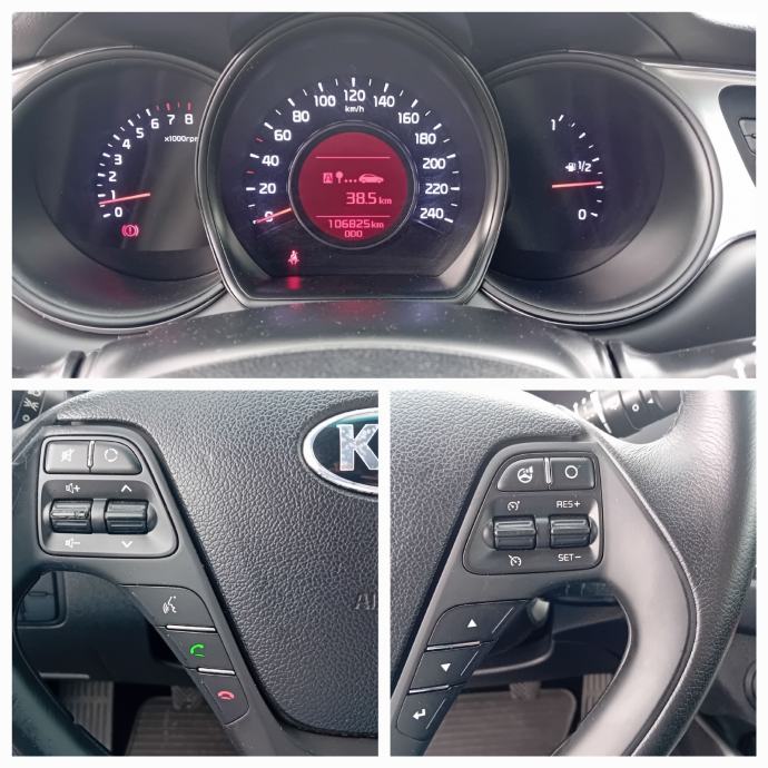 Kia Ceed 1.4 benzin 107.000 km HR VOZILO SERVISNA reg 10/27, fotografija 13