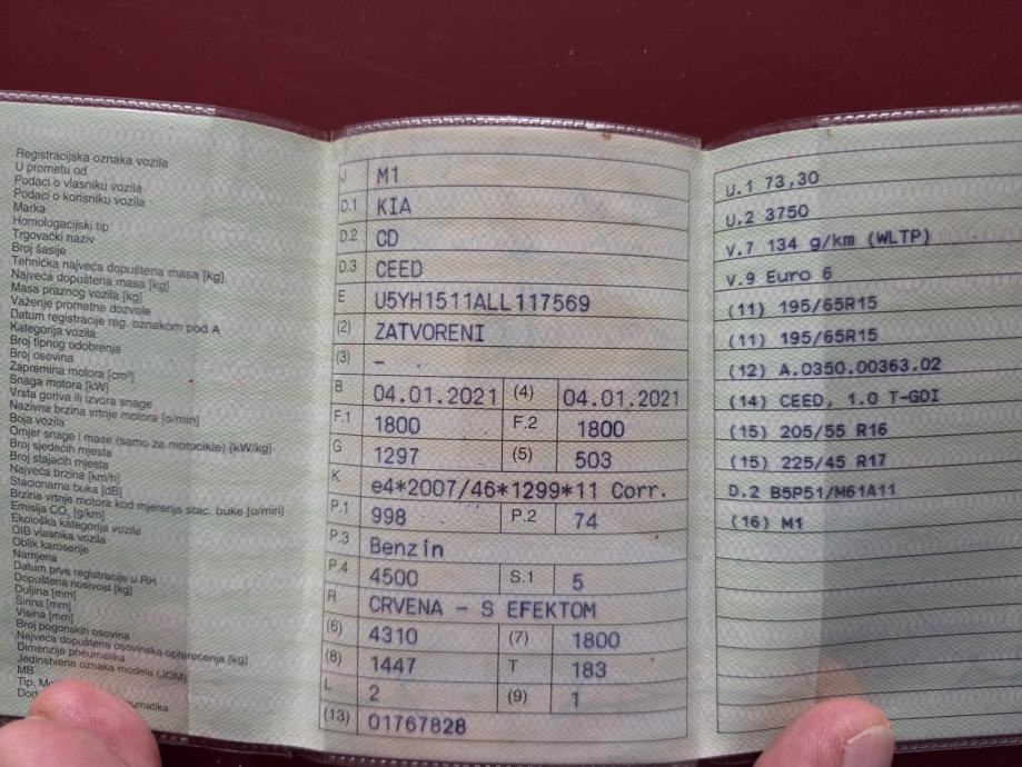 Kia Ceed, 48 tkm, prvi vlasnik , tvornicka garancija, fotografija 10
