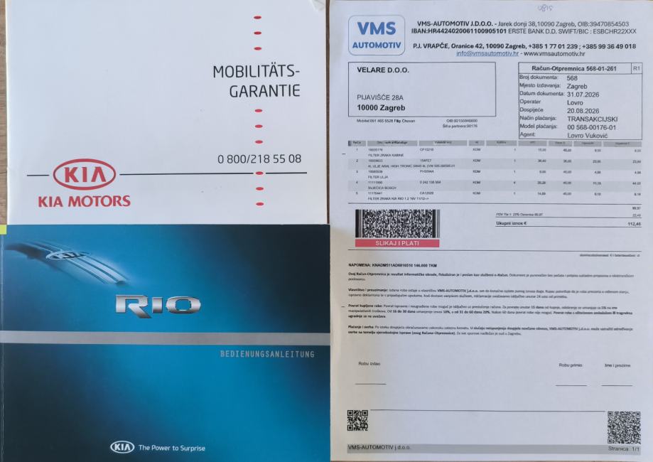 Kia Rio 1.2 DYNAMIC, SERVISNA, JAMSTVO, REG. 1 GODINU, fotografija 18