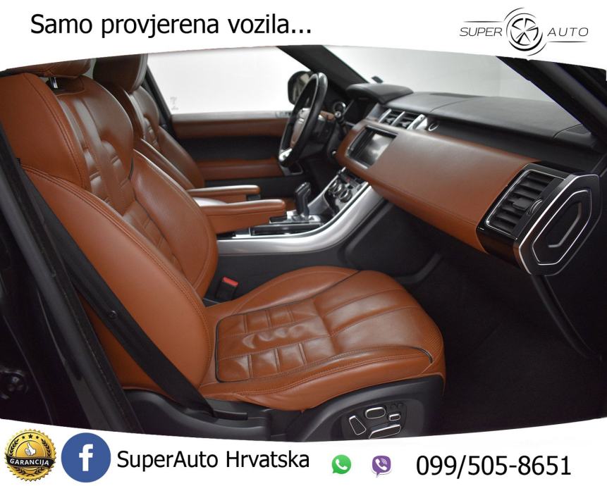 Land Rover Range Rover Sport 5.0 V8 Autobiography 510 KS, ZRAČNI+SOFT+