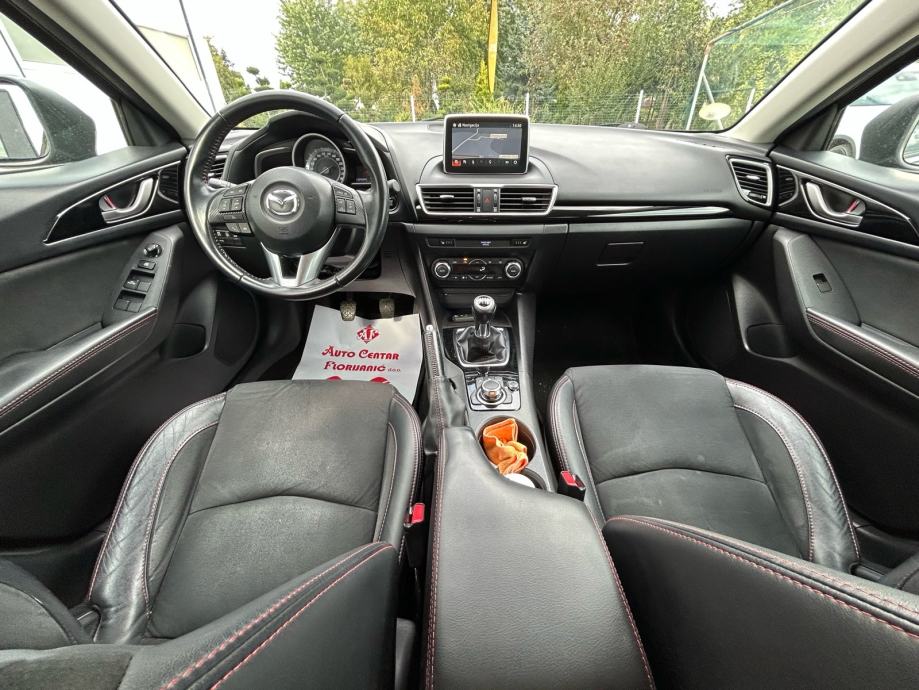 Mazda 3 1.5 D 2017.,SERVISNA, NAVI, GRIJ SJED.,ALU, LED..., fotografija 9