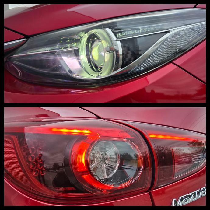 Mazda 3 CD105 Exceed, Bose, HUD, Top Stanje!, fotografija 14