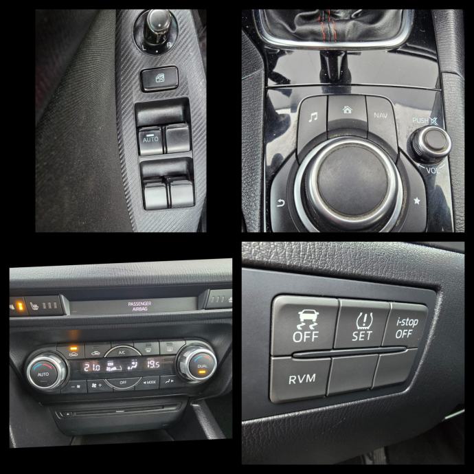 Mazda 3 CD105 Exceed, Bose, HUD, Top Stanje!, fotografija 19