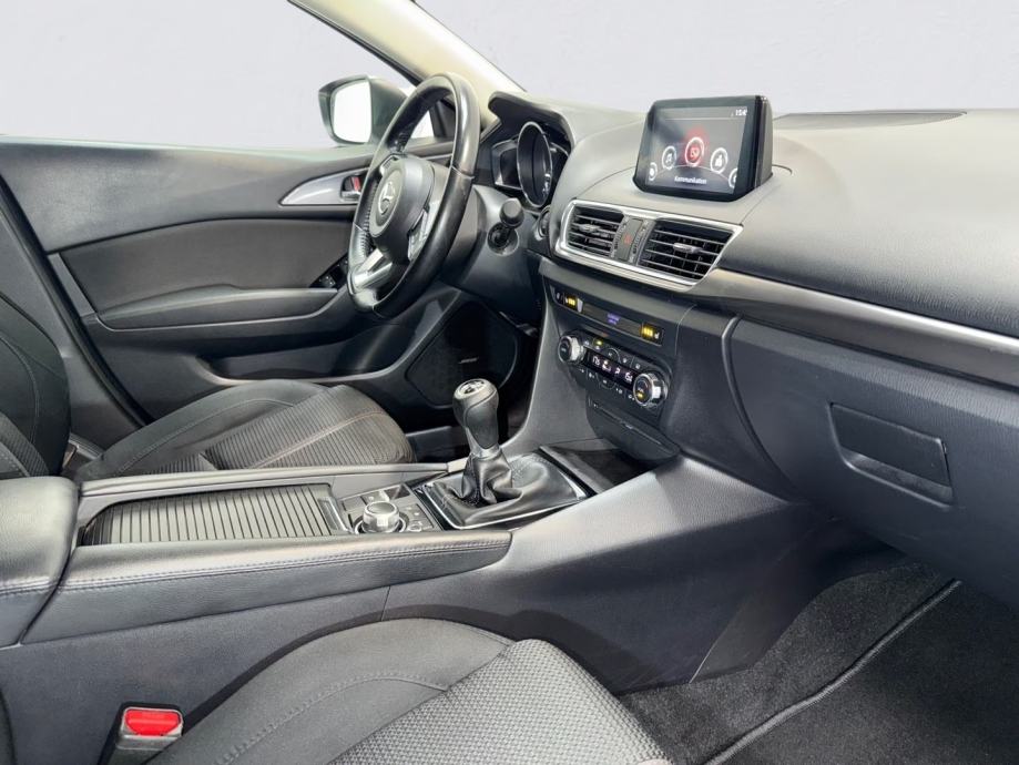 Mazda 3 Sport G165 Sports-Line KAMERA HUD BOSE Snowflake White Metalic, fotografija 14