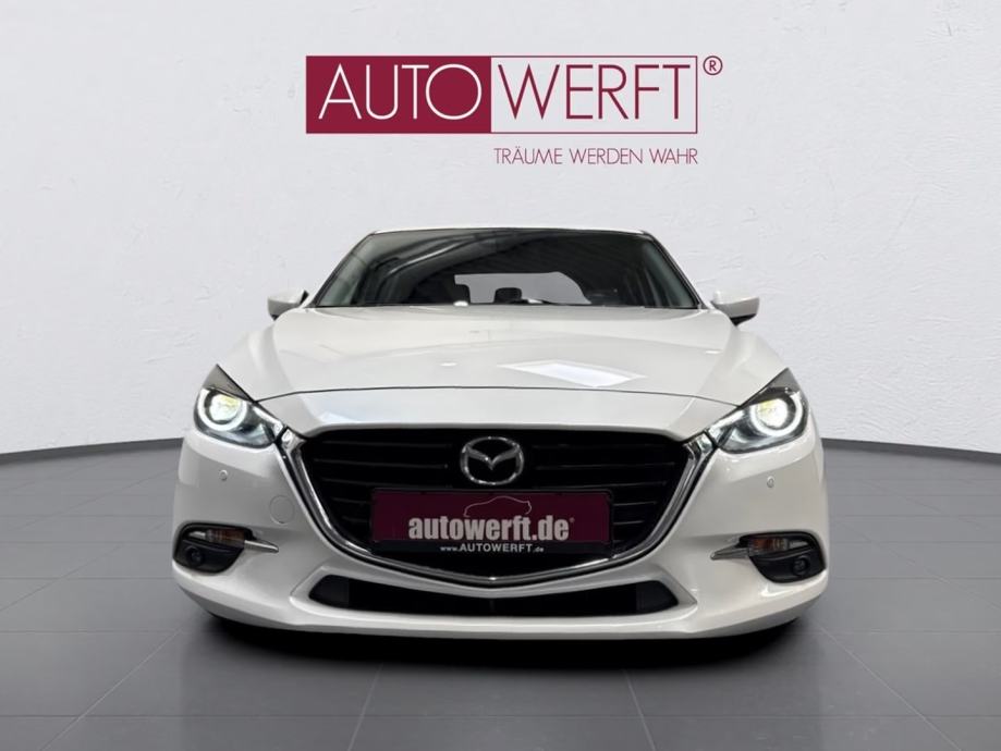 Mazda 3 Sport G165 Sports-Line KAMERA HUD BOSE Snowflake White Metalic, fotografija 2