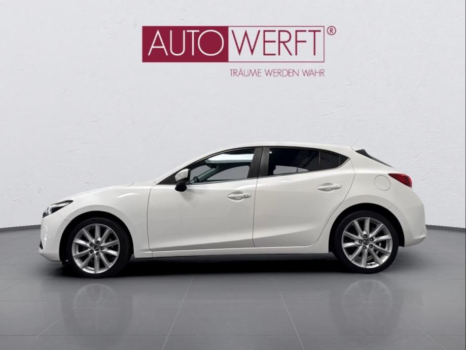 Mazda 3 Sport G165 Sports-Line KAMERA HUD BOSE Snowflake White Metalic, fotografija 6