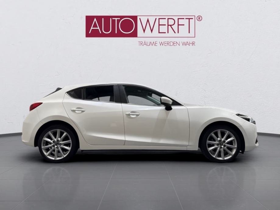 Mazda 3 Sport G165 Sports-Line KAMERA HUD BOSE Snowflake White Metalic, fotografija 5