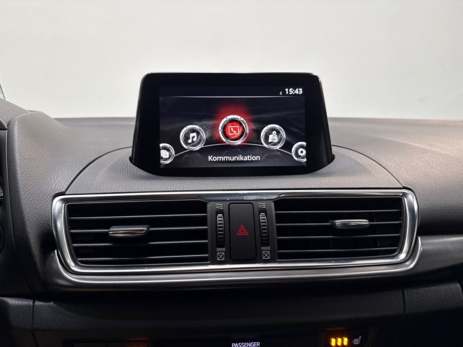 Mazda 3 Sport G165 Sports-Line KAMERA HUD BOSE Snowflake White Metalic, fotografija 11
