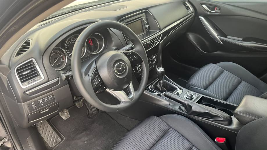 Mazda 6 2.2 diesel 150 ks odlično stanje reg 9/2027, fotografija 15