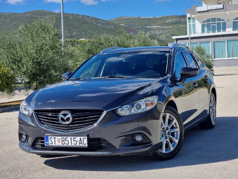 Auto Emblem Logo Für Mazda 6 Sport Combi Facelift 2015,Schwarz Tuning