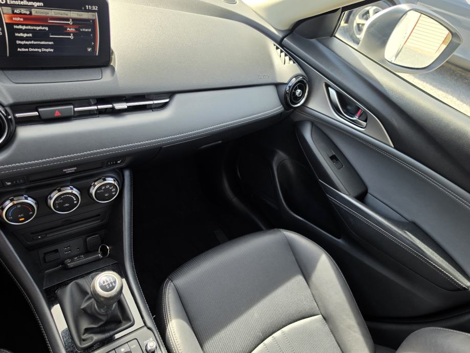 Mazda CX-3 G121 112TKM,SERV.NAVI.,LED,ALU.,PDC,KAM.,HEAD UP,SPORTLINE, fotografija 13