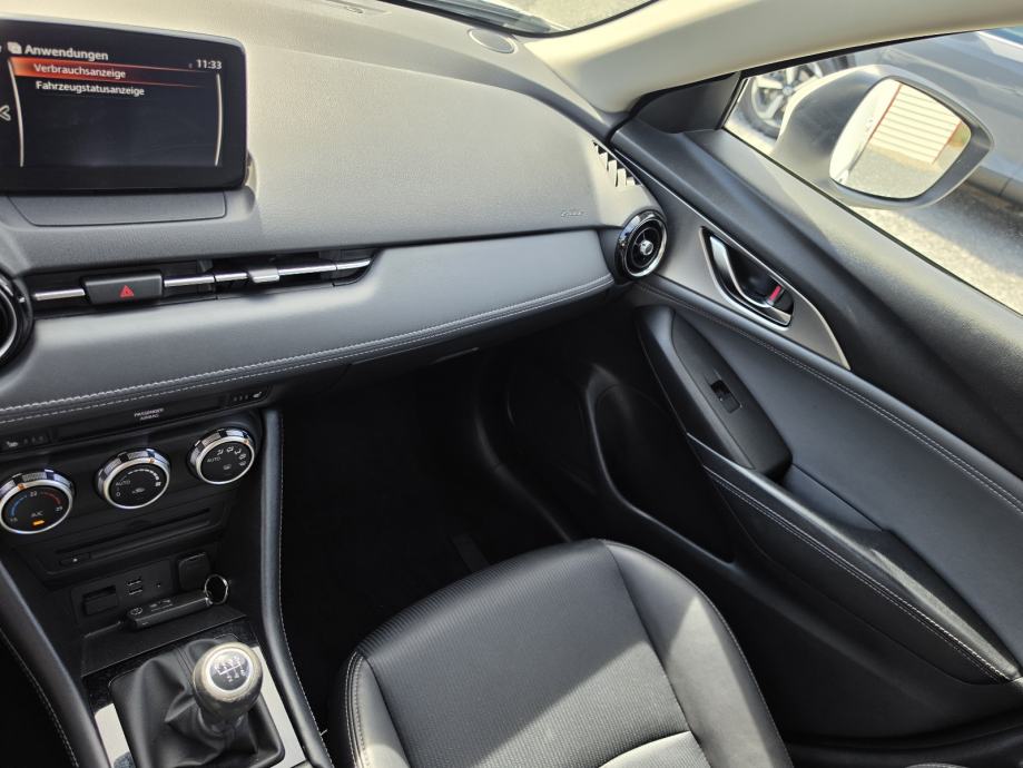 Mazda CX-3 G121 112TKM,SERV.NAVI.,LED,ALU.,PDC,KAM.,HEAD UP,SPORTLINE, fotografija 14