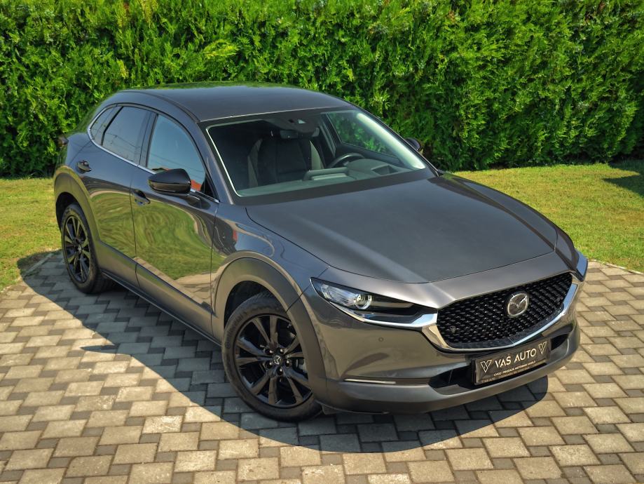 ⭐️ AKCIJA ⭐️ MAZDA CX-30 E-SKYACTIV G122, HOMURA, MACHINE GRAY ⭐️, pogled izvana - slika 4