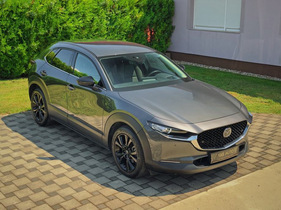 ⭐️ AKCIJA ⭐️ MAZDA CX-30 E-SKYACTIV G122, HOMURA, MACHINE GRAY ⭐️, pogled izvana - slika 3