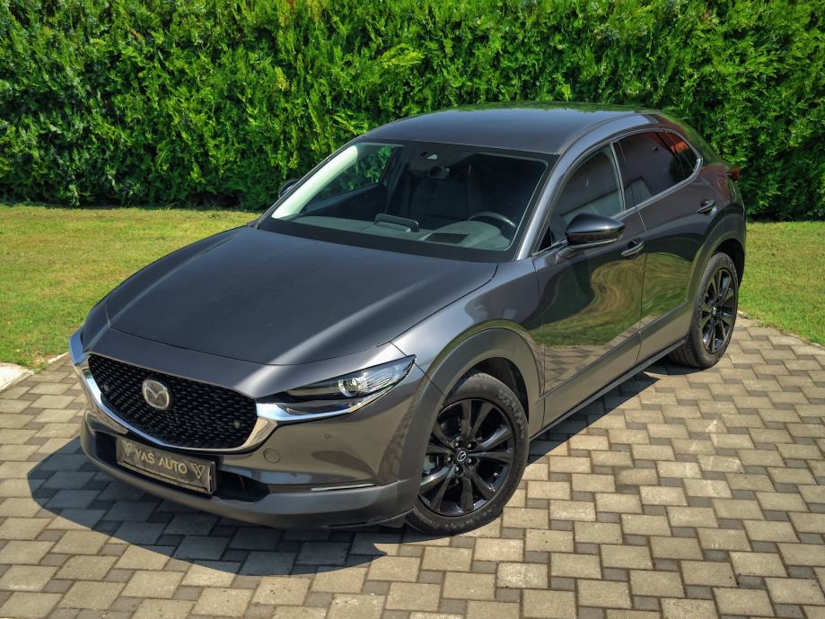 ⭐️ AKCIJA ⭐️ MAZDA CX-30 E-SKYACTIV G122, HOMURA, MACHINE GRAY ⭐️, pogled izvana - slika 5