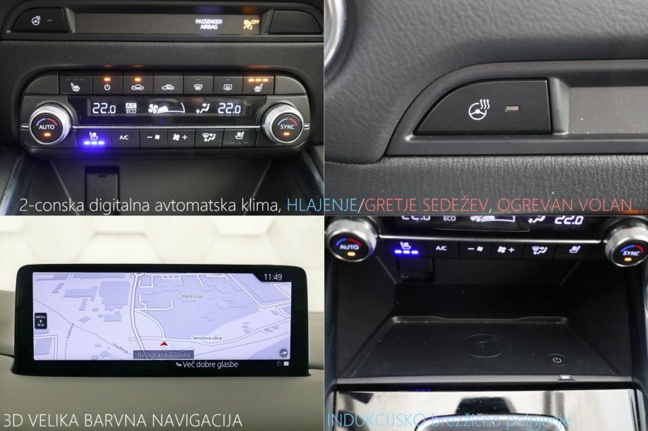 Mazda CX-5 2.2 Skyactive-D AT6 AWD Homura 184KS MATRIX RADAR, fotografija 15
