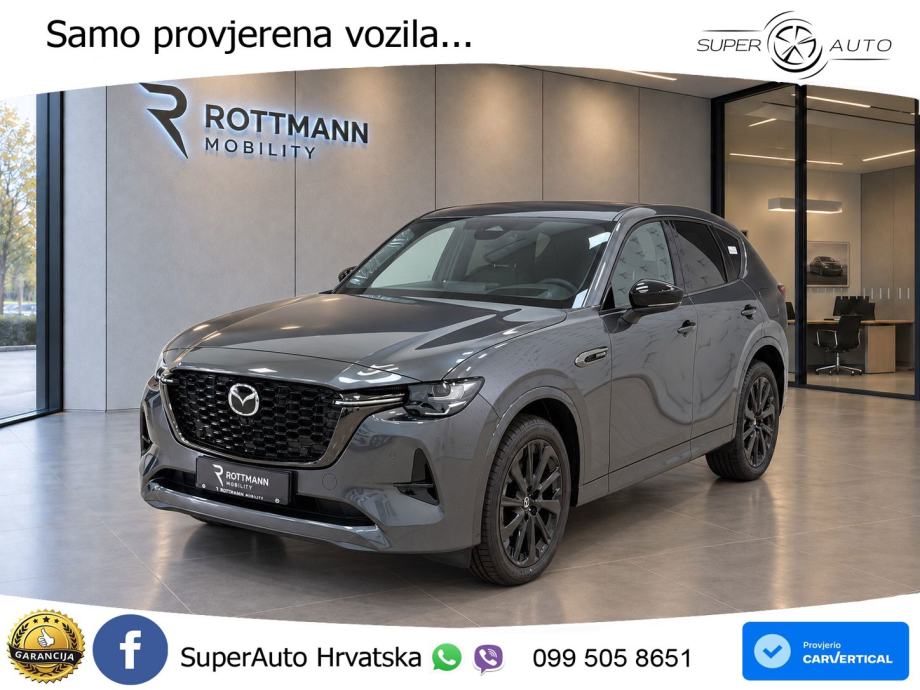 Mazda CX-60 3.3 e-Skyactiv D (254 KS) AWD Automatic LED+GR SJED+ACC, fotografija 3