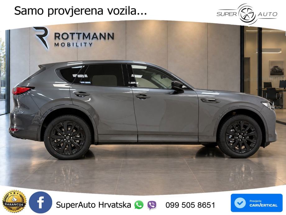 Mazda CX-60 3.3 e-Skyactiv D (254 KS) AWD Automatic LED+GR SJED+ACC, fotografija 4