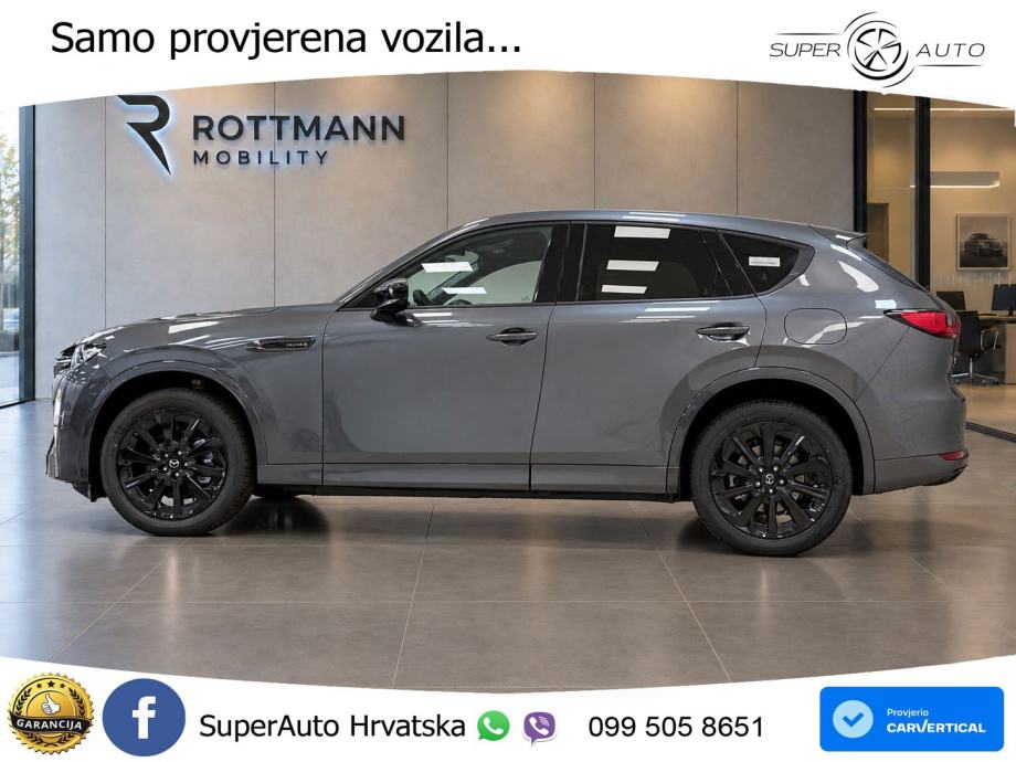 Mazda CX-60 3.3 e-Skyactiv D (254 KS) AWD Automatic LED+GR SJED+ACC, fotografija 6