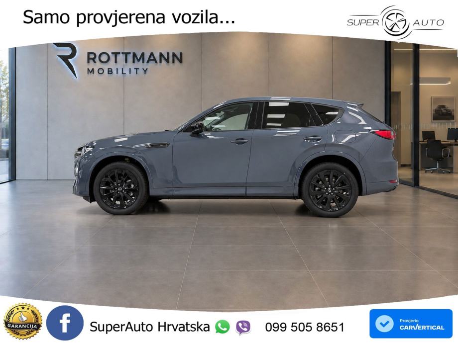 Mazda CX-60 3.3 e-Skyactiv D (254 KS) AWD Automatic LED+GR SJED+ACC, fotografija 2
