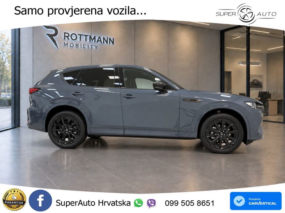 Mazda CX-60 3.3 e-Skyactiv D (254 KS) AWD Automatic LED+GR SJED+ACC, fotografija 3