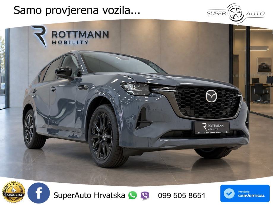 Mazda CX-60 3.3 e-Skyactiv D (254 KS) AWD Automatic LED+GR SJED+ACC, fotografija 6