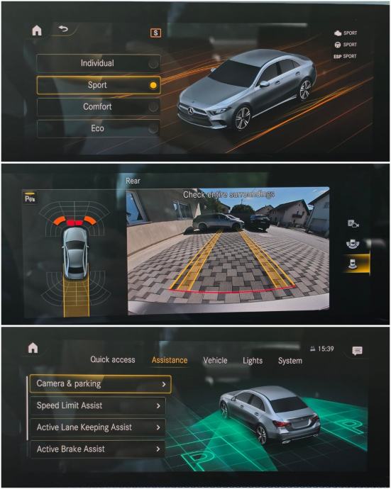 MB A200 - 163 ks ● 3 x AMG ● PREMIUM PLUS ● NIGHT EDITION ● JAMSTVO, fotografija 17