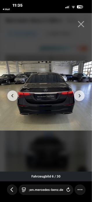 Mercedes S580e,night paket,panorama,hladenje masaza sjedala,full,pdv, fotografija 9