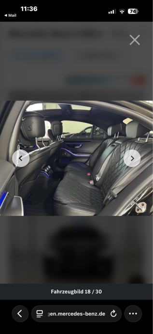 Mercedes S580e,night paket,panorama,hladenje masaza sjedala,full,pdv, fotografija 18