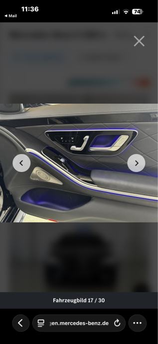 Mercedes S580e,night paket,panorama,hladenje masaza sjedala,full,pdv, fotografija 19