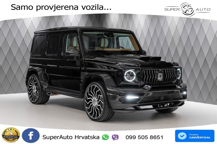 Mercedes AMG G 63 GCD 820 KS, ZRAČNI+ACC+360+LED+4xGR SJED+VIRT+ASIST ...
