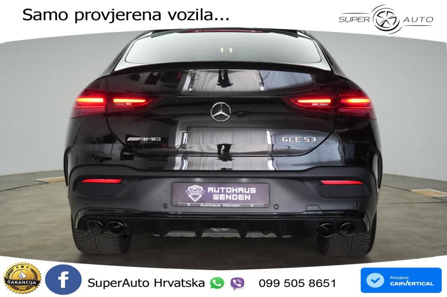 Mercedes AMG GLE 53 (435 KS) EQ Boost 4MATIC+ AMG SPEEDSHIFT TCT 9G, fotografija 6
