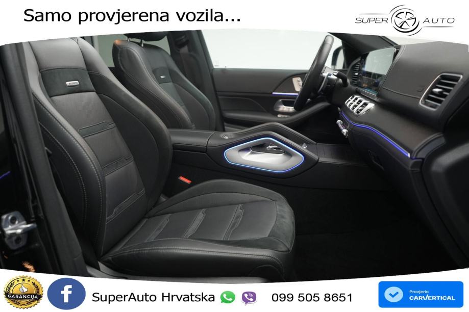 Mercedes AMG GLE 53 (435 KS) EQ Boost 4MATIC+ AMG SPEEDSHIFT TCT 9G, fotografija 8