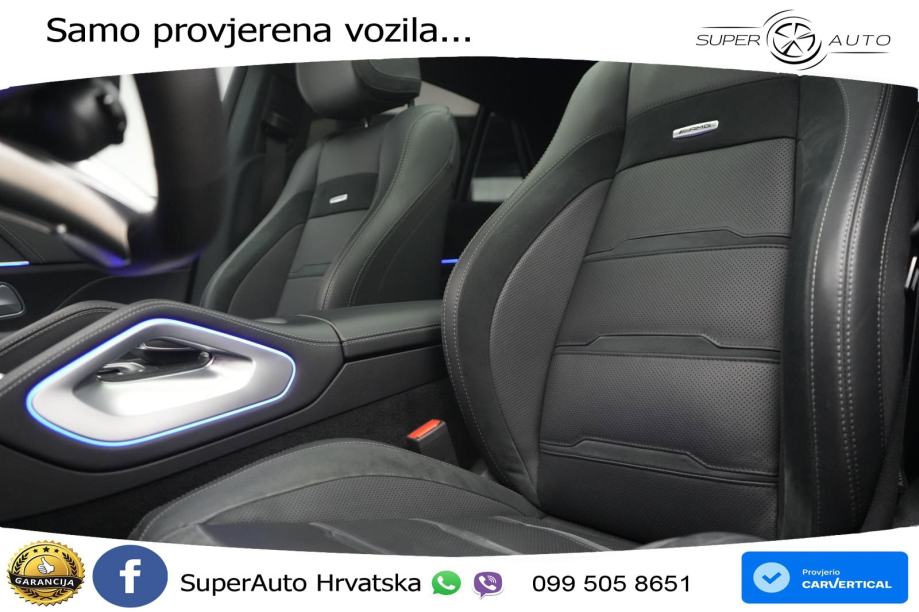 Mercedes AMG GLE 53 (435 KS) EQ Boost 4MATIC+ AMG SPEEDSHIFT TCT 9G, fotografija 14