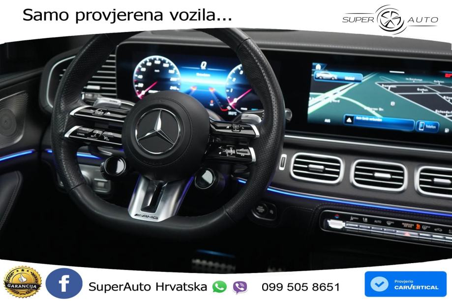 Mercedes AMG GLE 53 (435 KS) EQ Boost 4MATIC+ AMG SPEEDSHIFT TCT 9G, fotografija 15