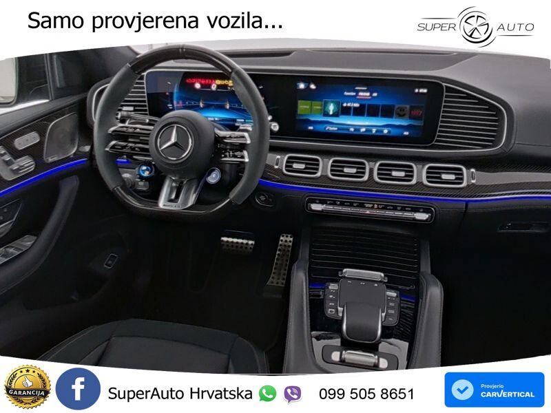 Mercedes AMG GLE 53 (435 KS) EQ Boost 4MATIC+ AMG SPEEDSHIFT TCT 9G, fotografija 5