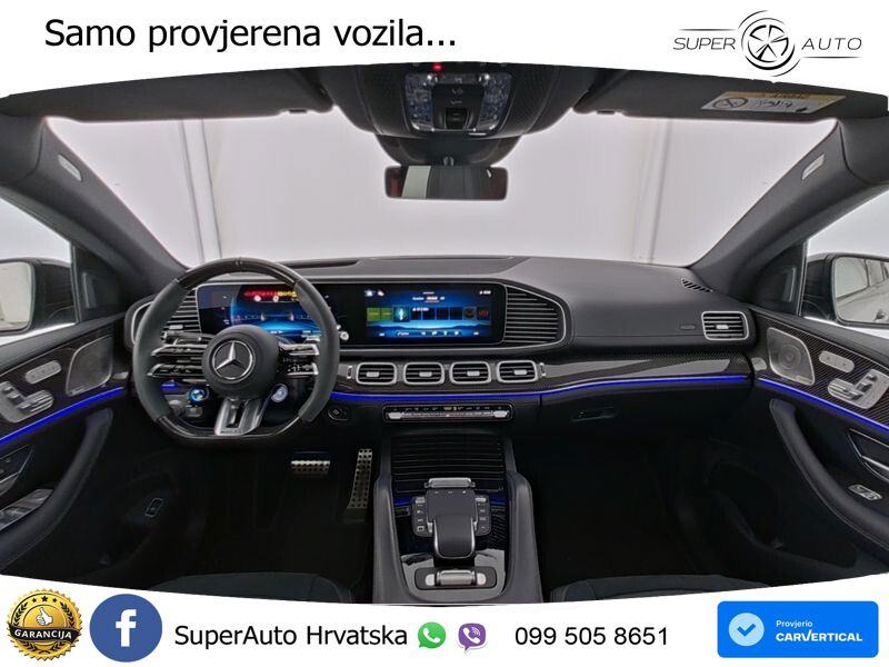 Mercedes AMG GLE 53 (435 KS) EQ Boost 4MATIC+ AMG SPEEDSHIFT TCT 9G, fotografija 6