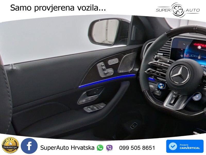 Mercedes AMG GLE 53 (435 KS) EQ Boost 4MATIC+ AMG SPEEDSHIFT TCT 9G, fotografija 8