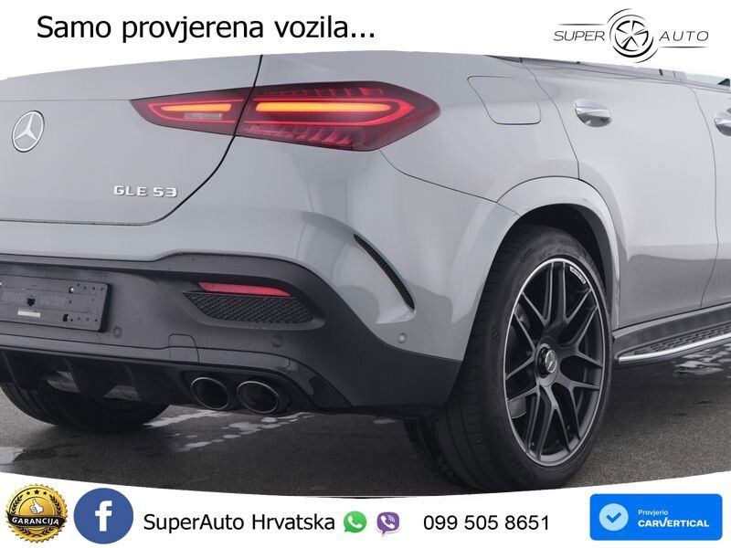 Mercedes AMG GLE 53 (435 KS) EQ Boost 4MATIC+ AMG SPEEDSHIFT TCT 9G, fotografija 9