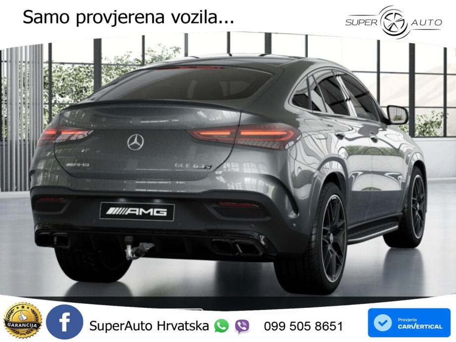 Mercedes AMG GLE Coupe 63 S V8 (612 KS) EQ Boost 4MATIC+ AMG SPEEDSHIF, fotografija 4