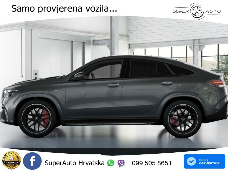 Mercedes AMG GLE Coupe 63 S V8 (612 KS) EQ Boost 4MATIC+ AMG SPEEDSHIF, fotografija 5